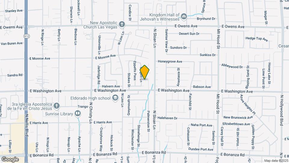 5853 Calobar Ln Map and Location Details