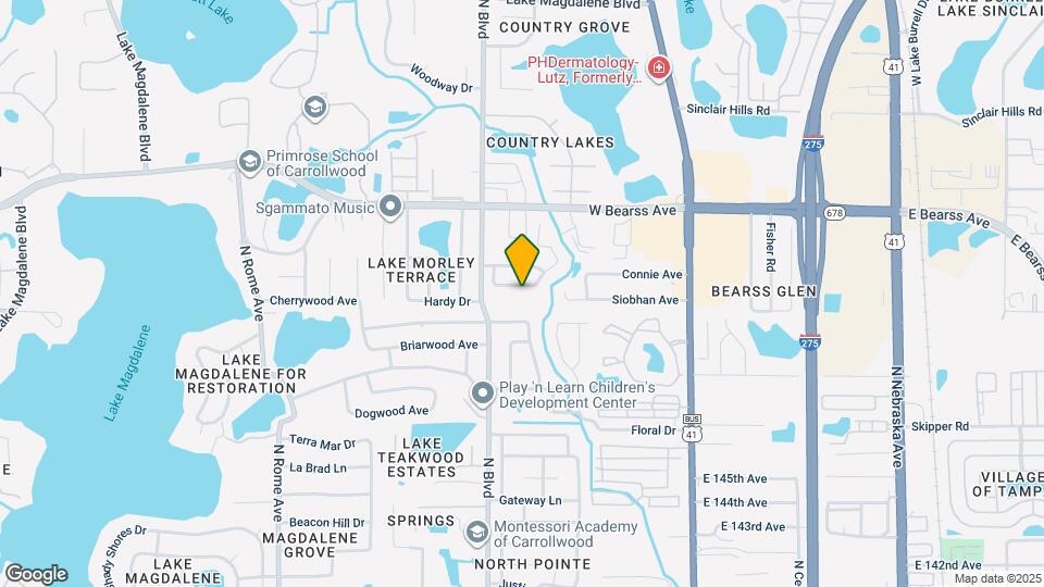 14921 Old Pointe Rd Map and Location Details