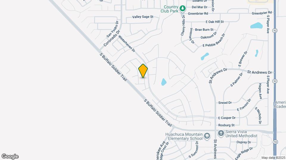 2850 Glengarry Way Map and Location Details
