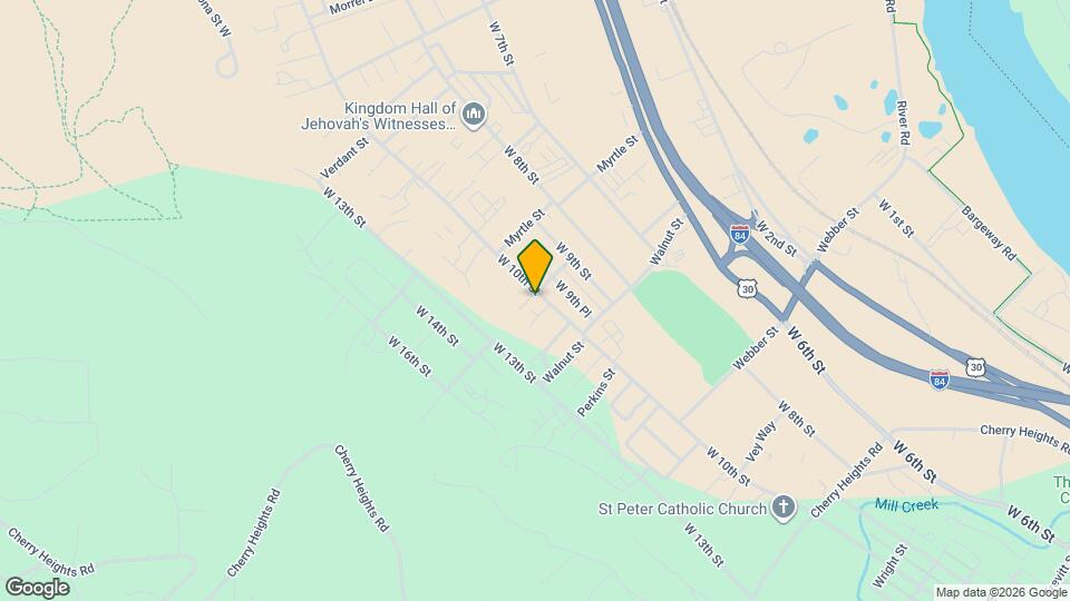 2120 W 10th Map and Location Details