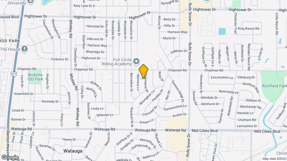 6601 Charmaine Dr Map and Location Details