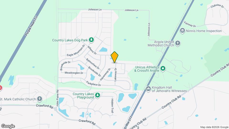 9408 Lakeway Dr Map and Location Details