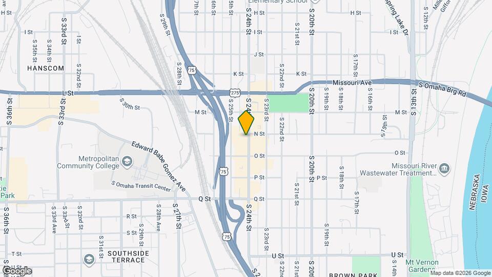2401 N St, Unit 2 Map and Location Details