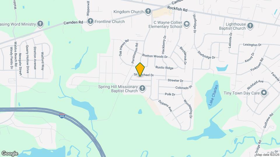 2126 Queen Elizabeth Ln Map and Location Details