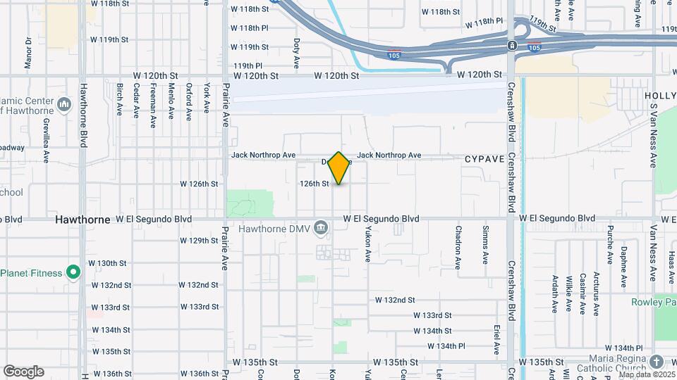 12606 Kornblum Ave Map and Location Details