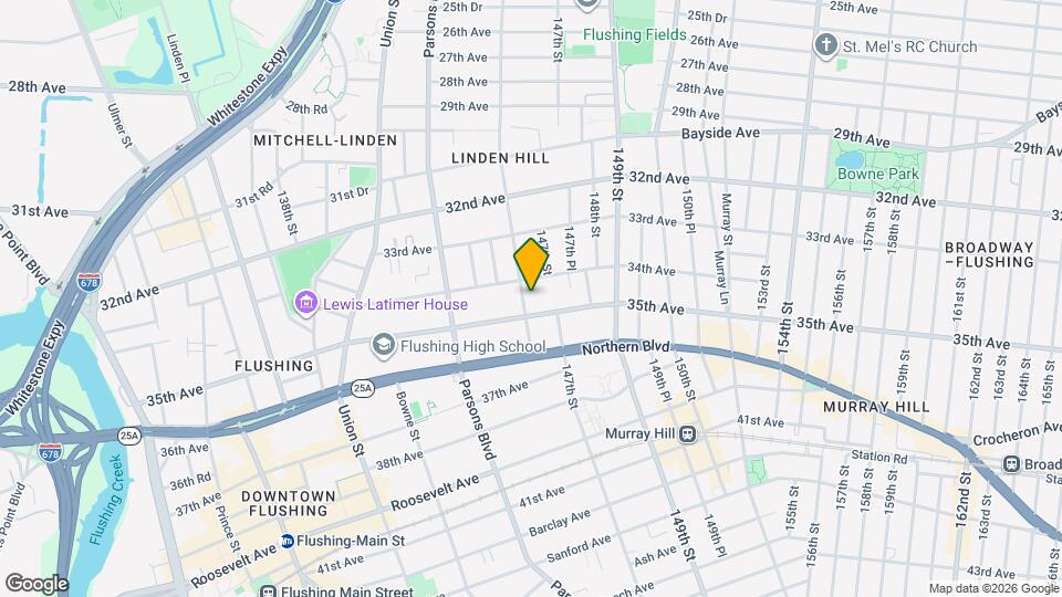 34-19 146th St Map and Location Details