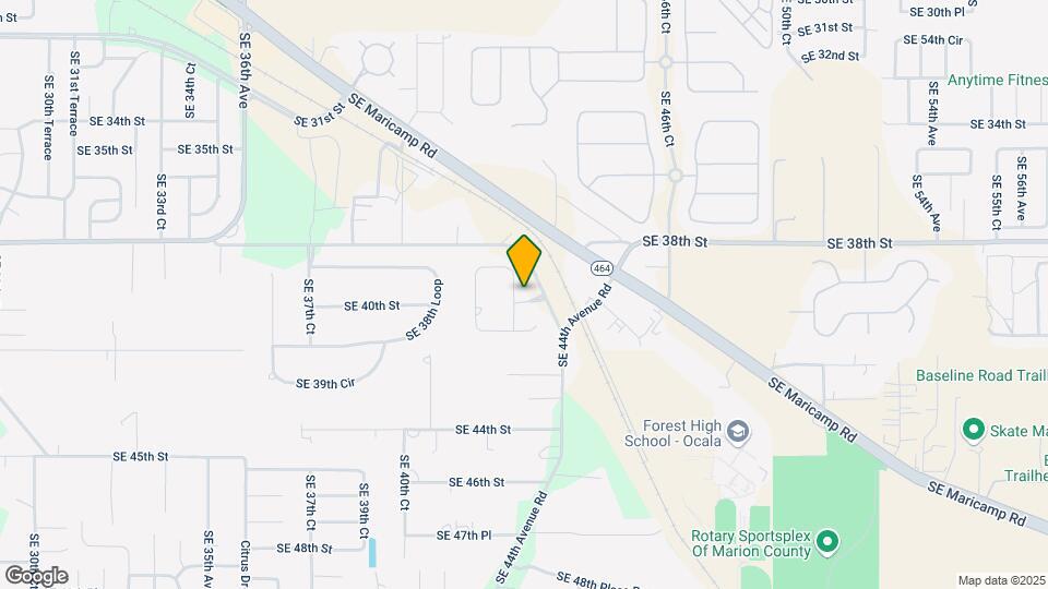 3877 SE 43rd Cir Map and Location Details