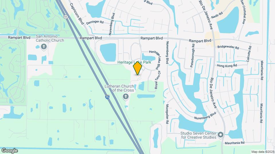 2121 Heron Lake Dr Map and Location Details