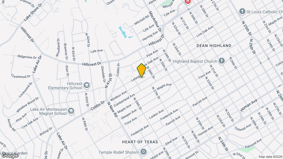 3709 Windsor Ave Map and Location Details