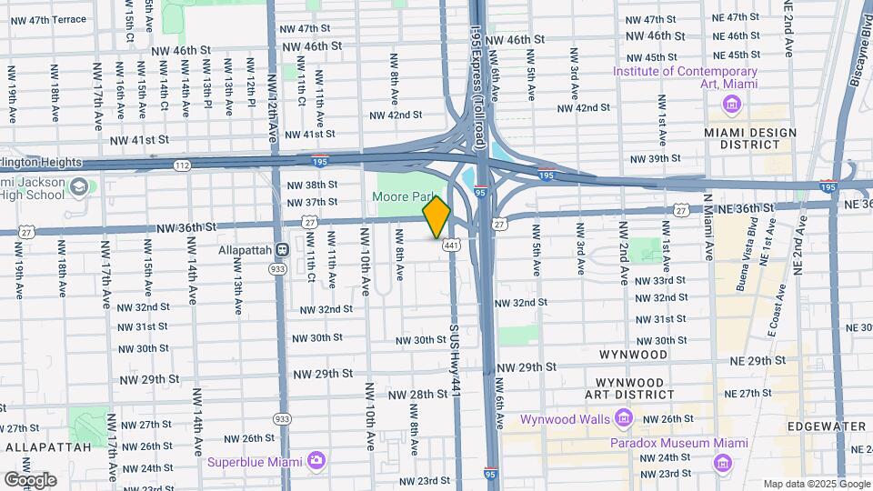 736-738 NW 35th St Map and Location Details