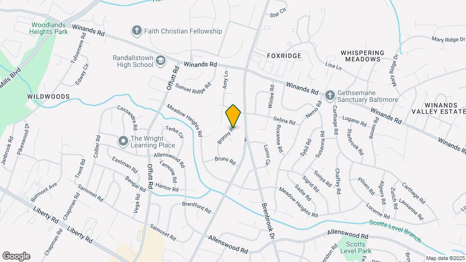 3927 Bryony Rd Map and Location Details