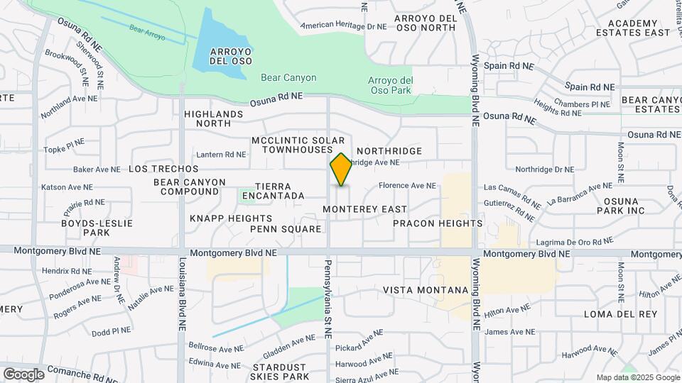 4728 Rhode Island Pl NE Map and Location Details