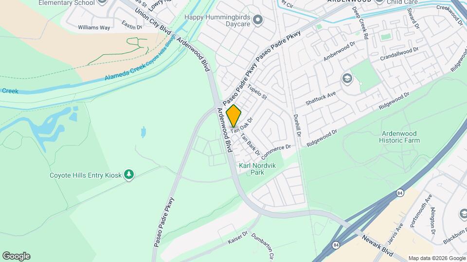 5921 Tan Oak Dr Map and Location Details