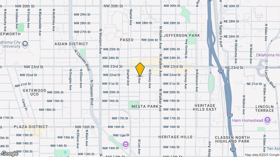 2212 N Lee Ave Map and Location Details