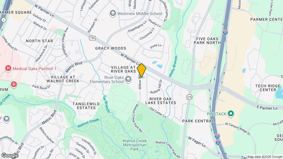 12401 Willow Wild Dr Map and Location Details