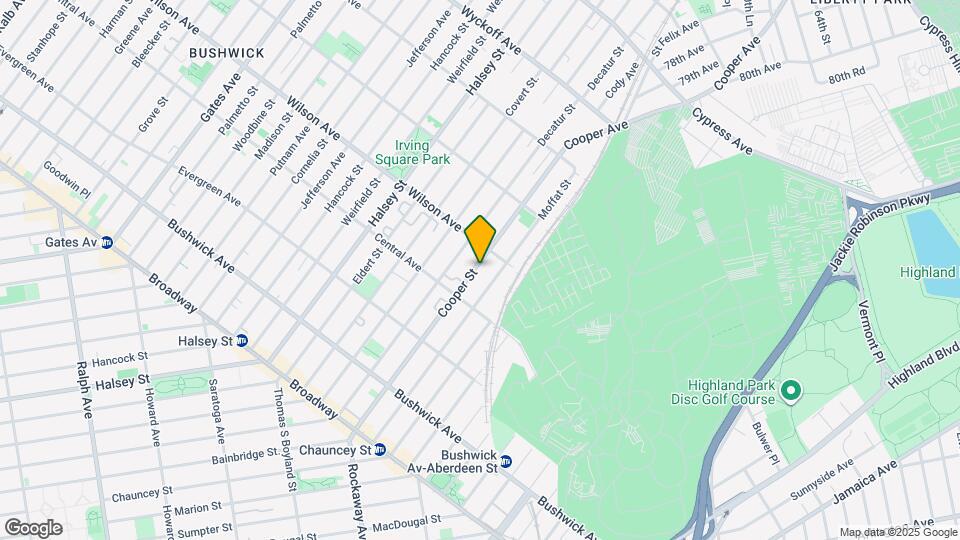 184 Cooper St Map and Location Details