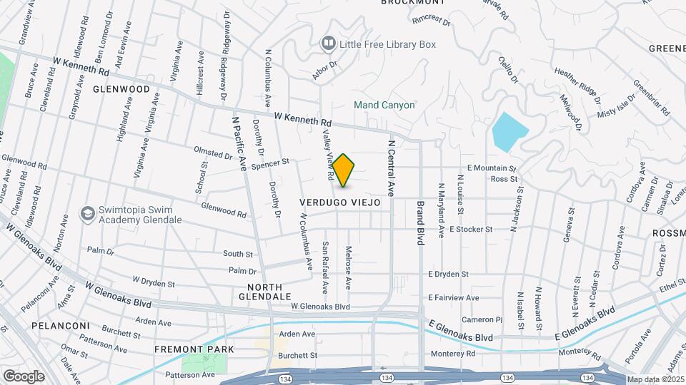 1244 Valley View Rd, Unit 129 Map and Location Details