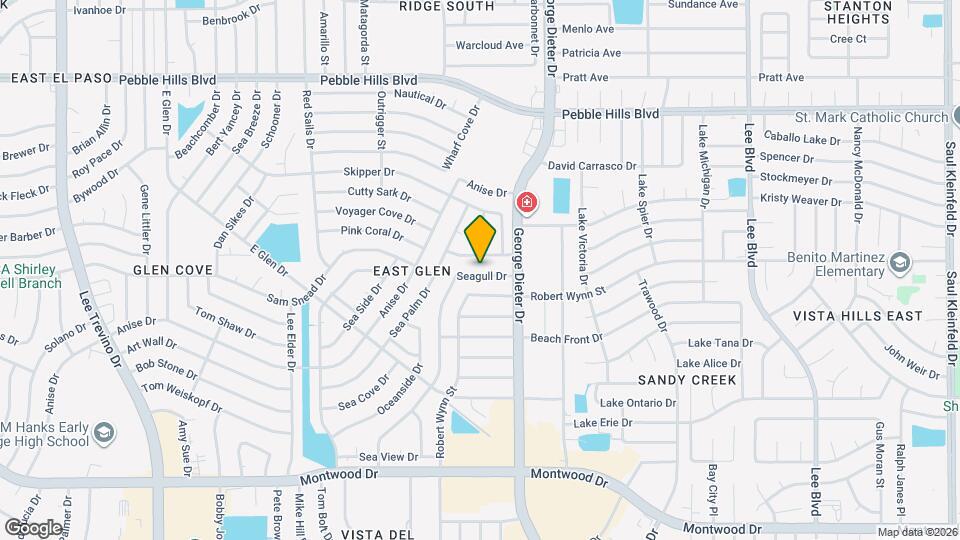 2243 Seagull Dr Map and Location Details