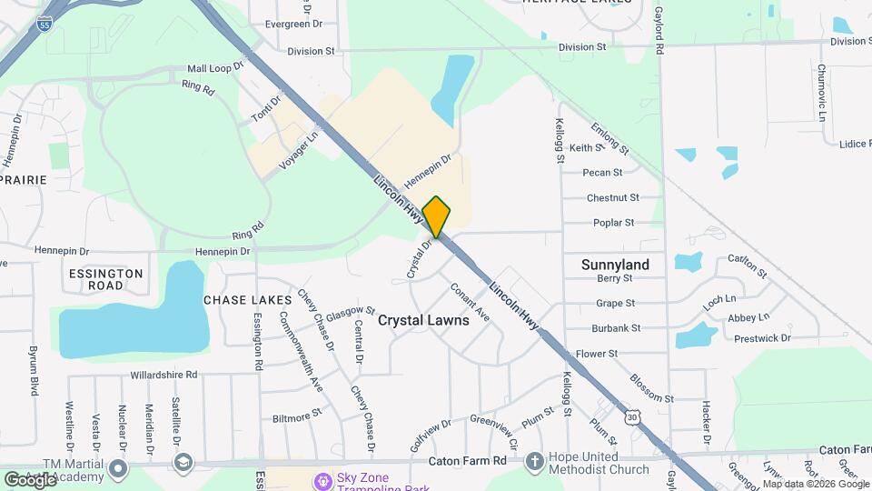 2576 Plainfield Rd Map and Location Details