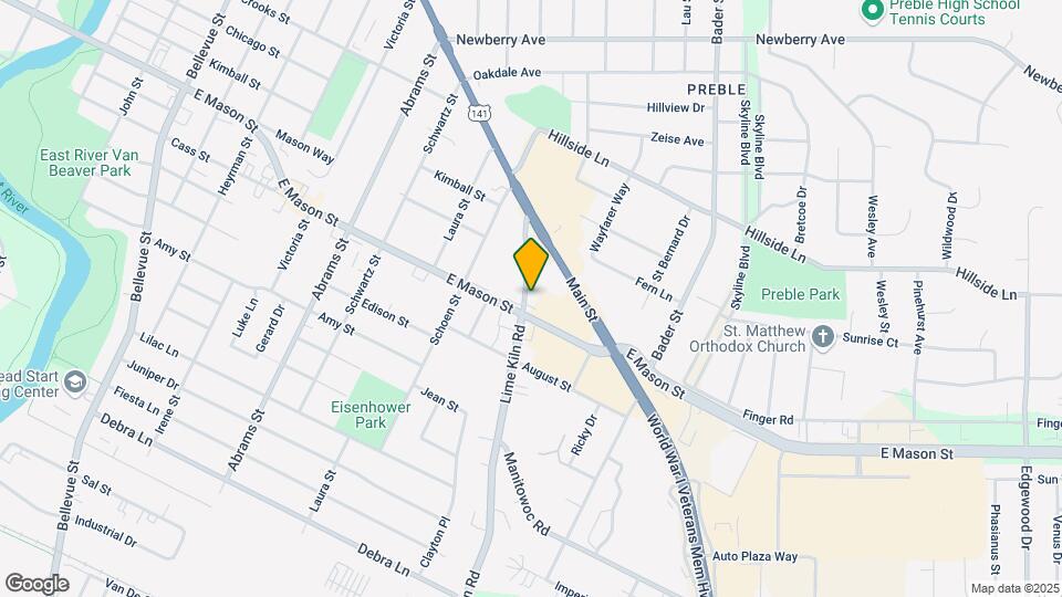633 Lime Kiln Rd Map and Location Details
