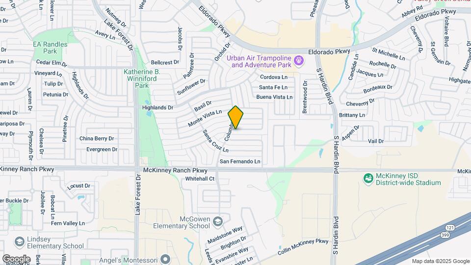 4425 Durango Ln Mapa y Detalles de la Ubicación