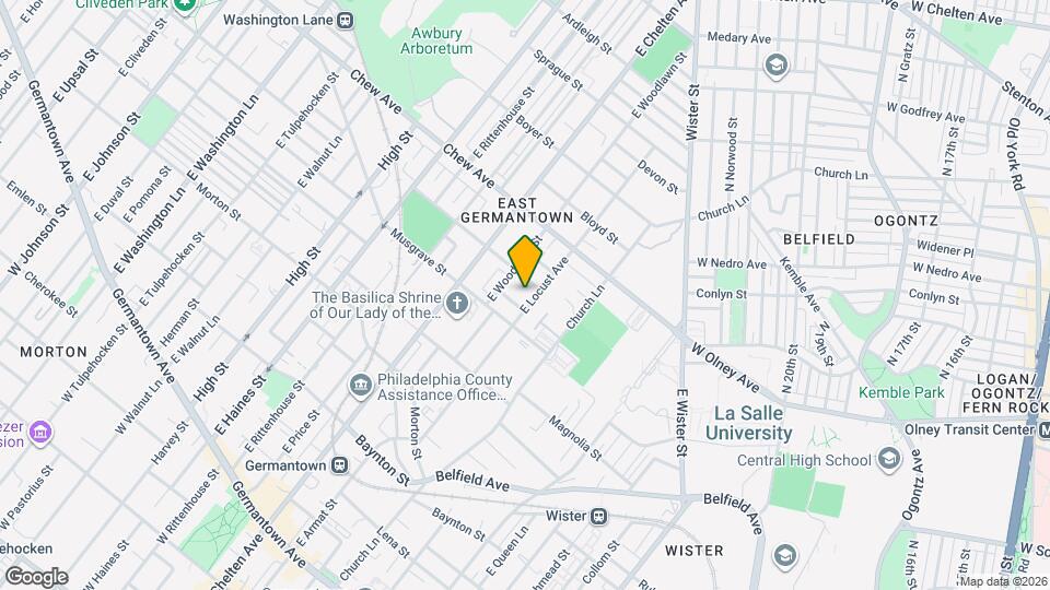 631 E Locust Ave, Unit 2 Mapa y Detalles de la Ubicación