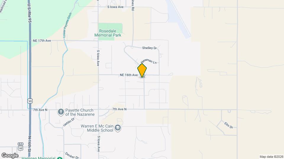 2595 Driftwood Pl Map and Location Details