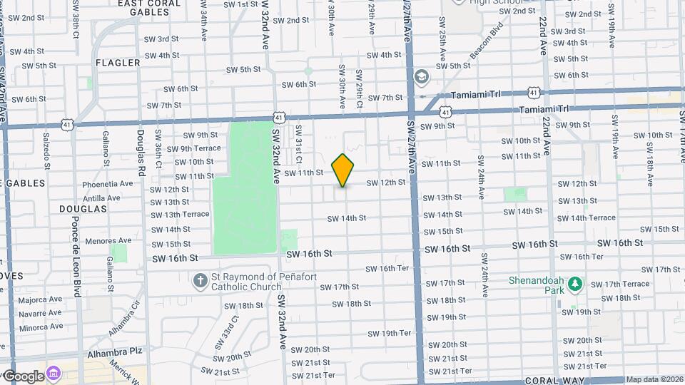 1226 SW 30th Ave Map and Location Details