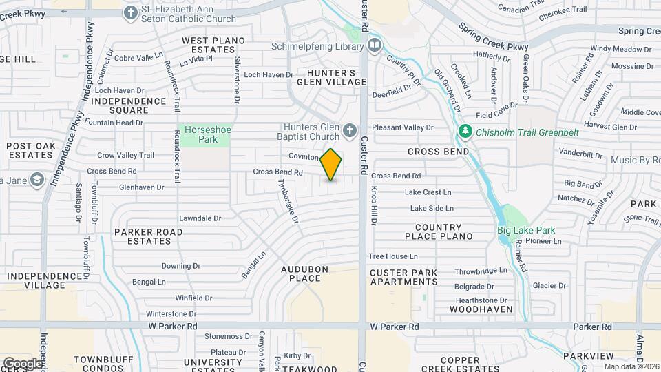 3805 Covinton Ln Map and Location Details