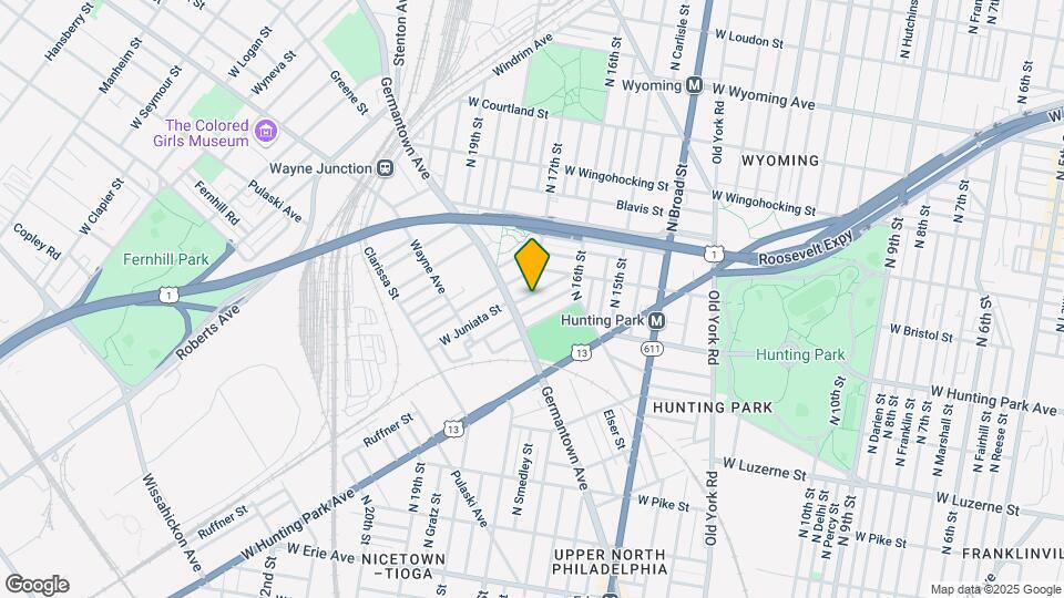 1712 W Juniata St Map and Location Details