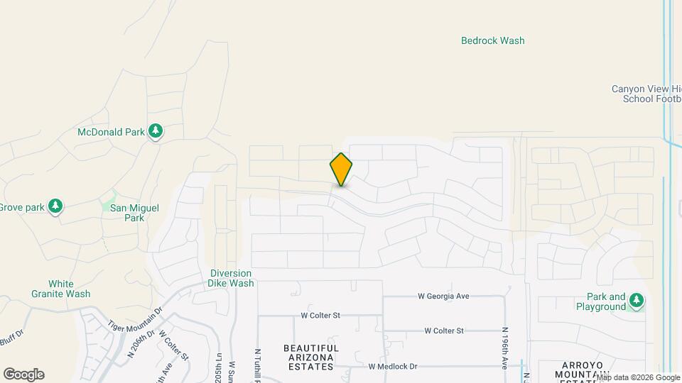 19981 W Badgett Ln Map and Location Details