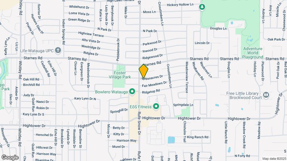 6704 Greenacres Dr Map and Location Details