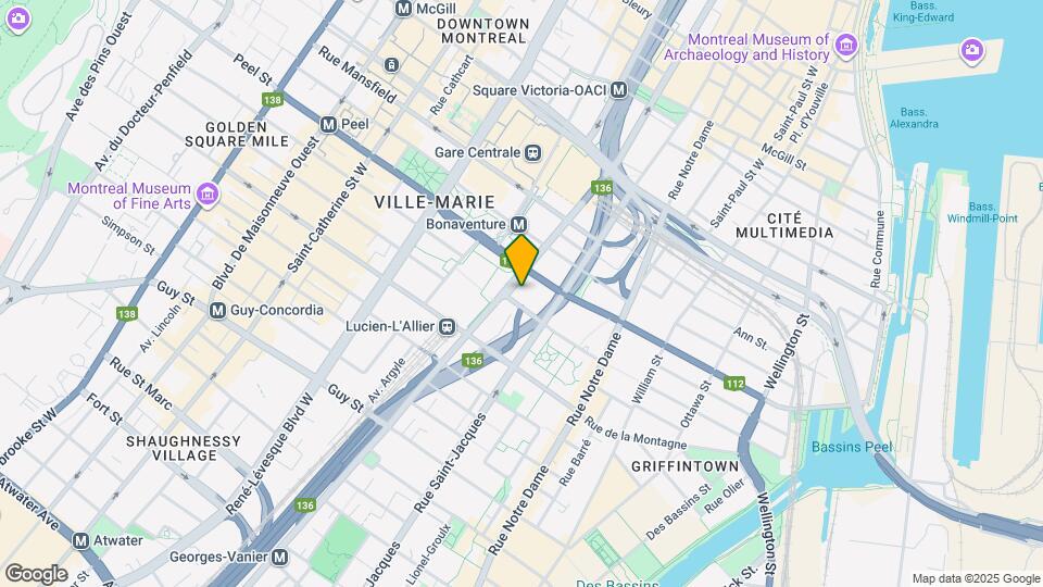 Carré Windsor Map and Location Details