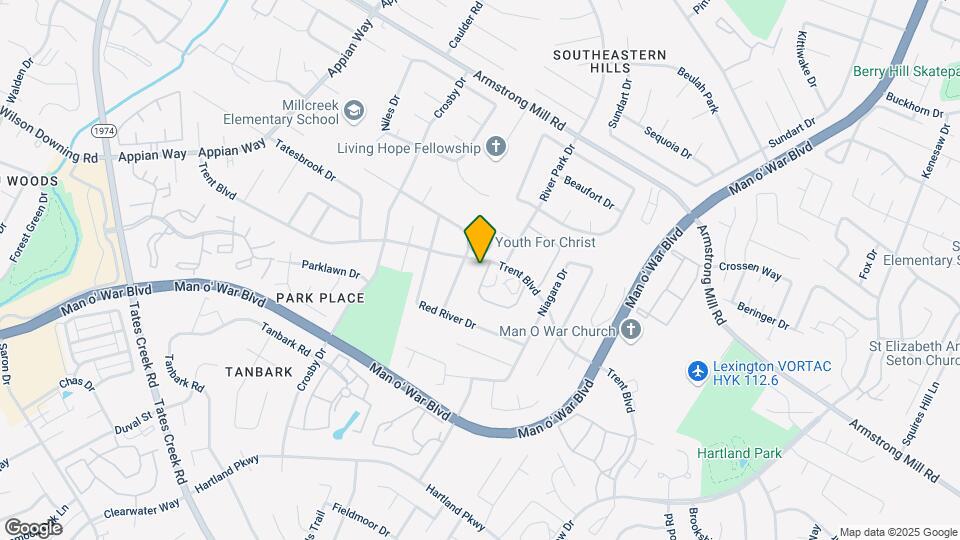 Trent Circle Townhomes Map and Location Details