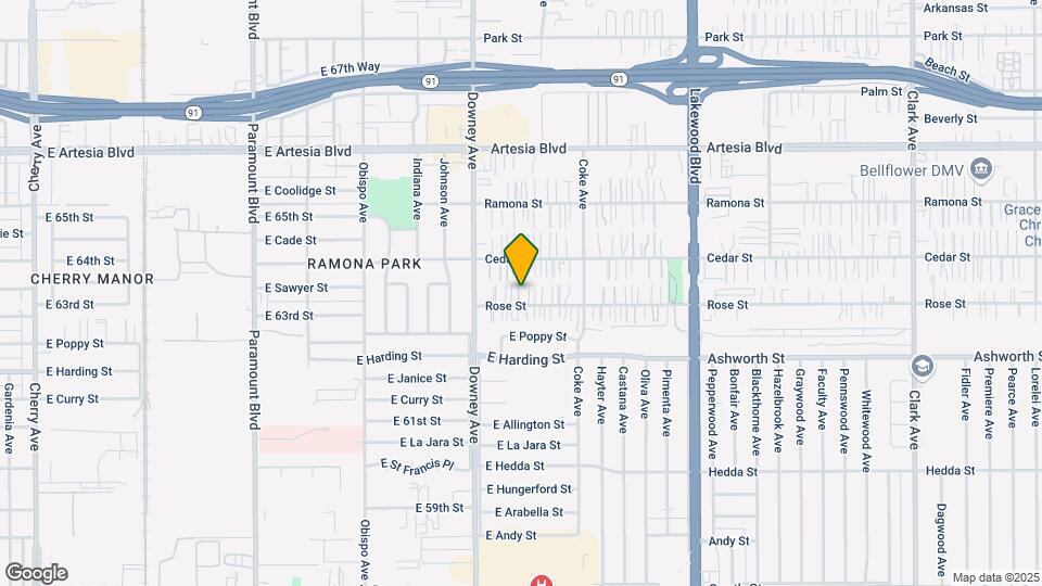 8555 Rose St Mapa y Detalles de la Ubicación
