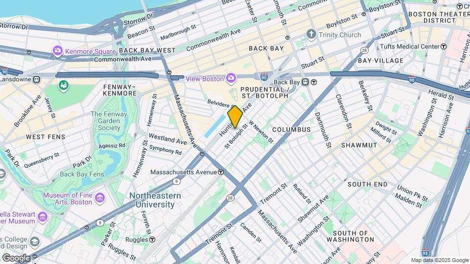 133 St Botolph St Mapa y Detalles de la Ubicación
