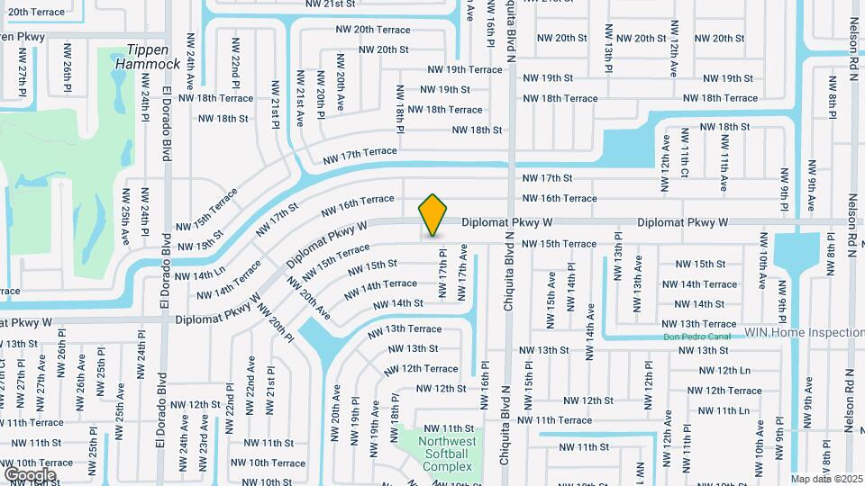 1727 NW 15th St Map and Location Details