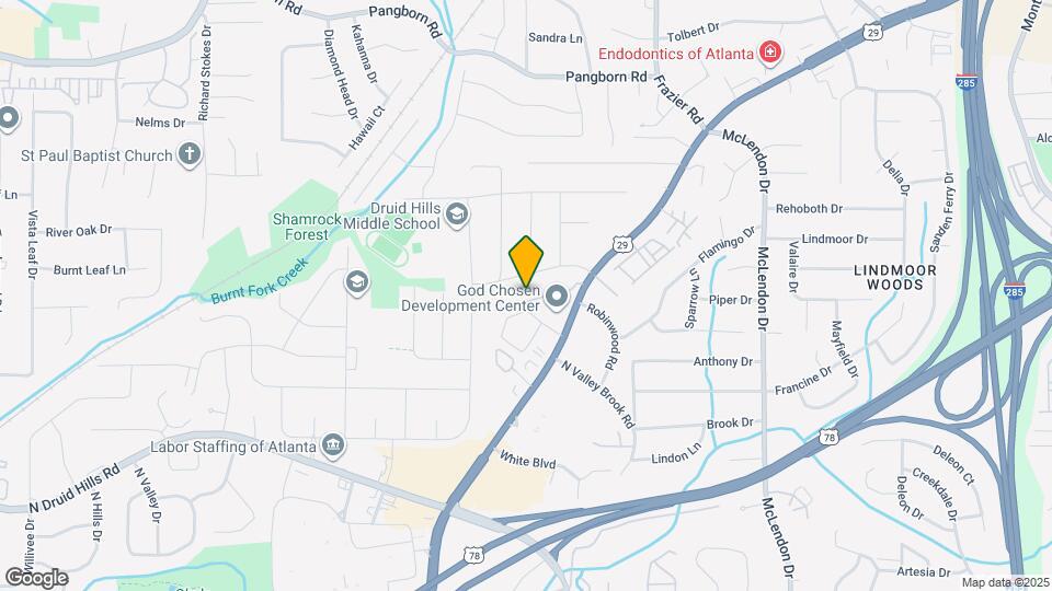 2396 Lawrenceville Hwy Map and Location Details