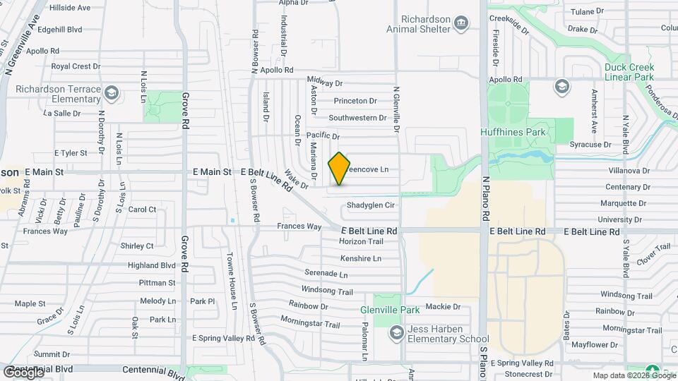 1104 Wake Dr Map and Location Details