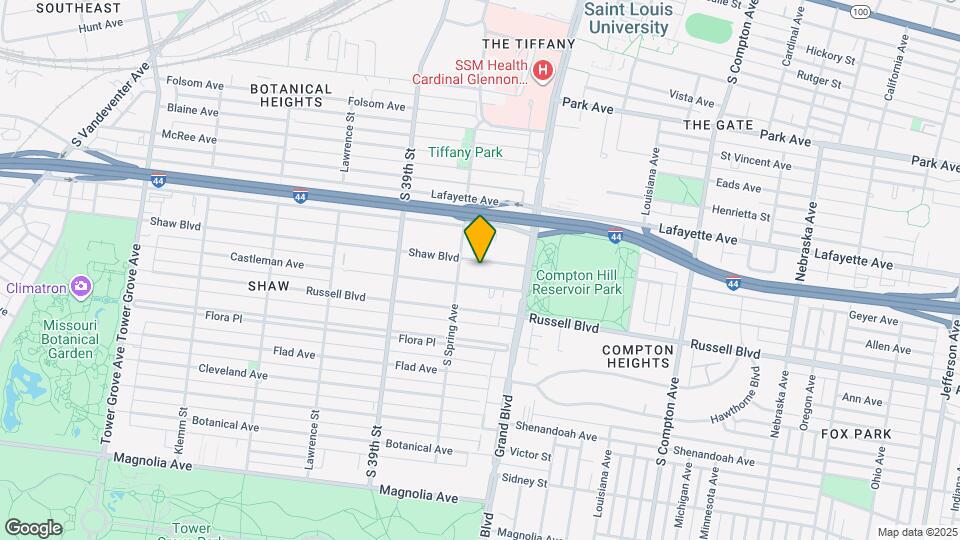 3654 Shaw Blvd Map and Location Details