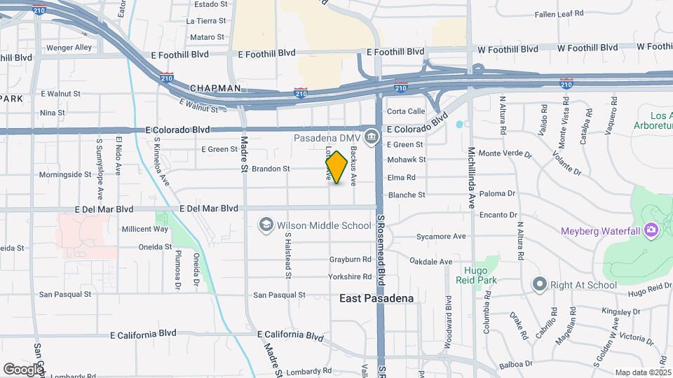 200 S Lotus Ave Map and Location Details