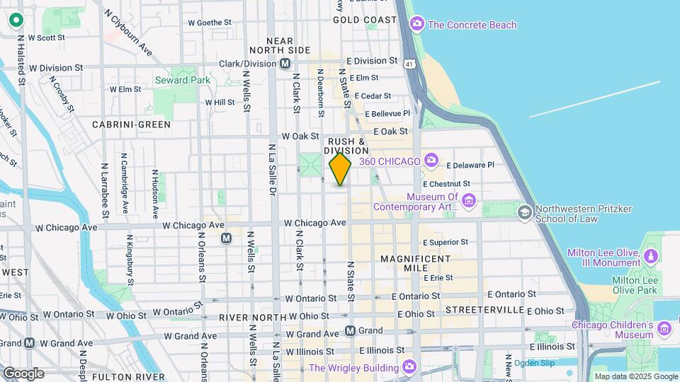 12 W Chestnut St Map and Location Details