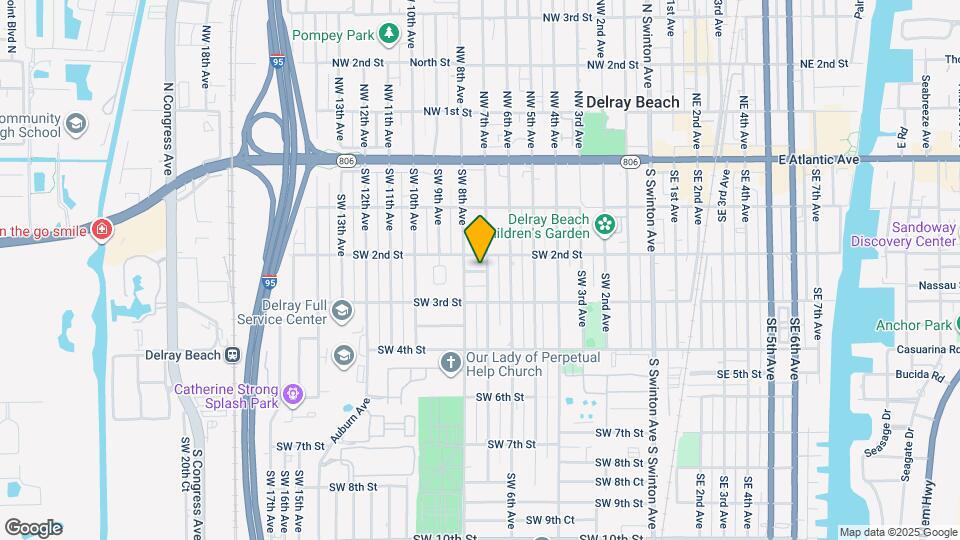 719 SW 2nd Ct Map and Location Details