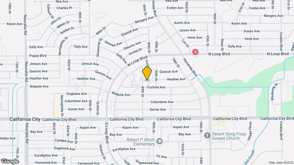 21239 Corwin St Map and Location Details