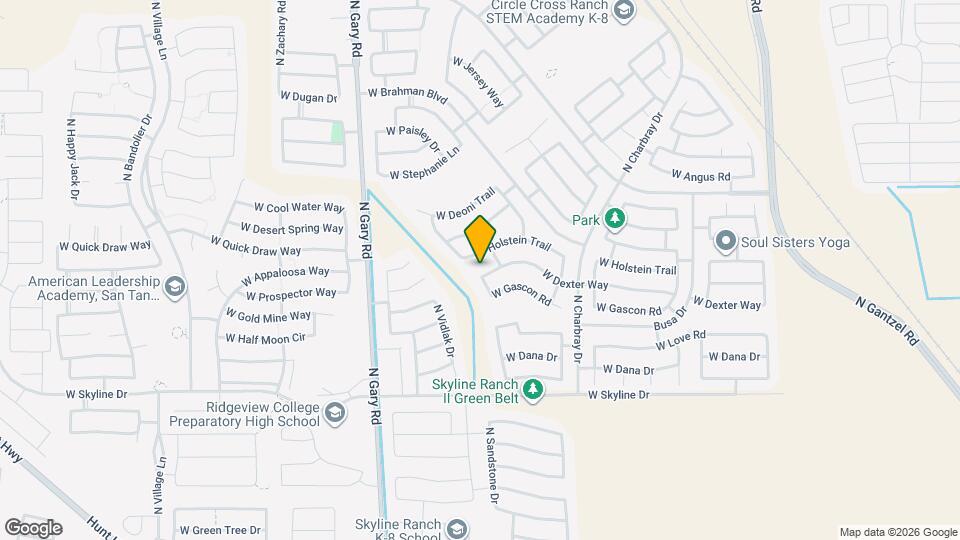 1004 W Dexter Way Map and Location Details