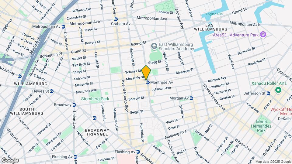230 Bushwick Ave Map and Location Details