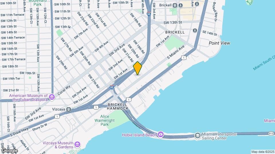 2140 S Miami Ave Map and Location Details