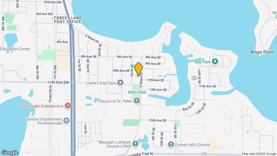 1056 S Shore Dr Map and Location Details