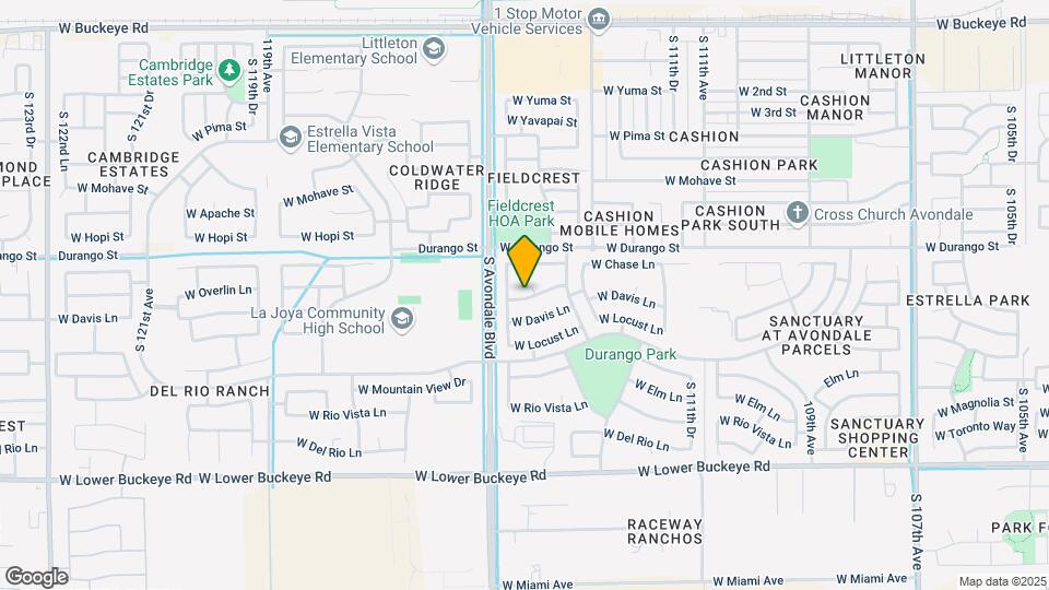 2122 S 114th Ave Map and Location Details