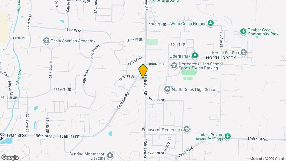 3415 189th Pl SE Map and Location Details